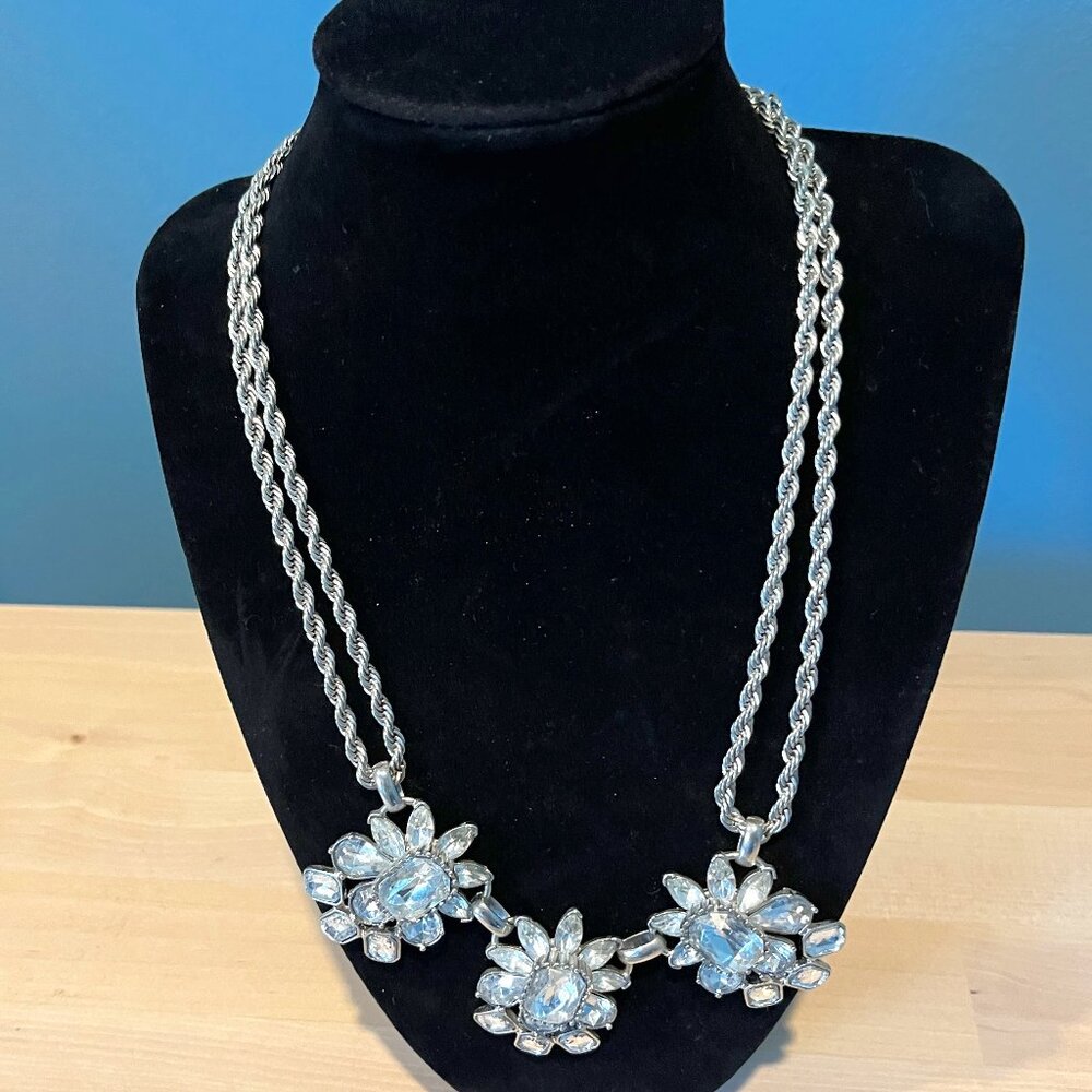 J. Crew Statement Necklace.16" with a 2" extender. Gently Used.